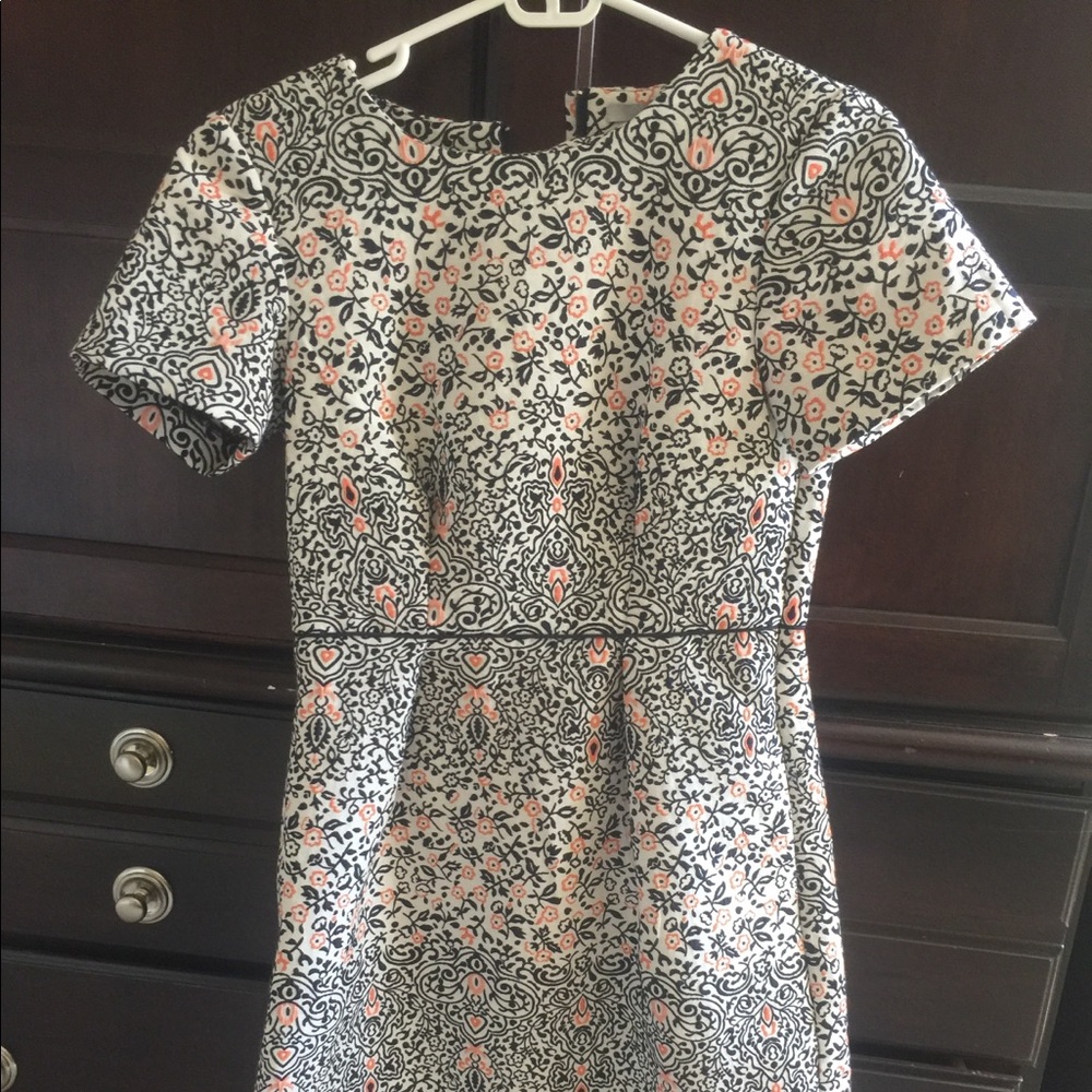 Flower mini dress